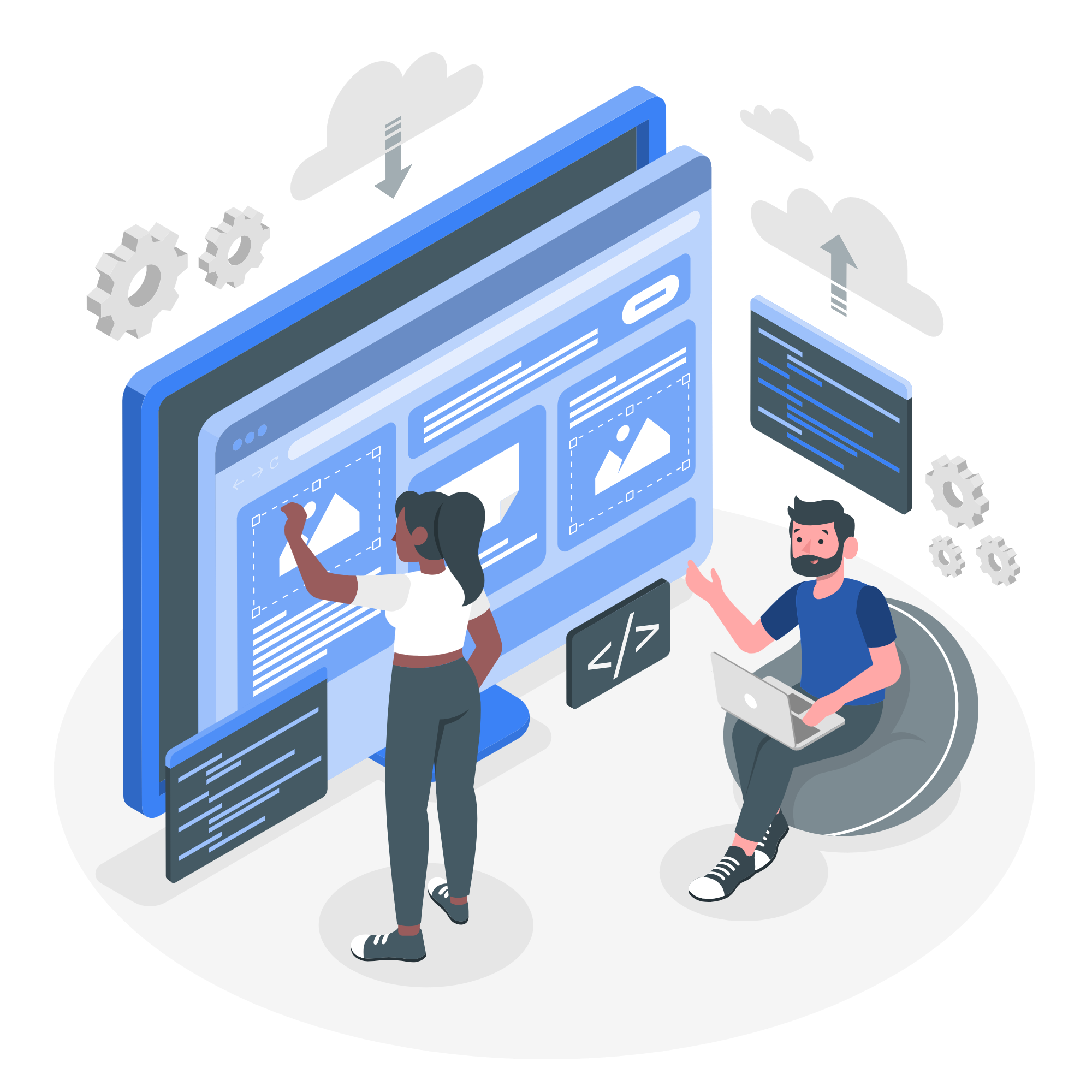 Konsultasi Ilustrasi